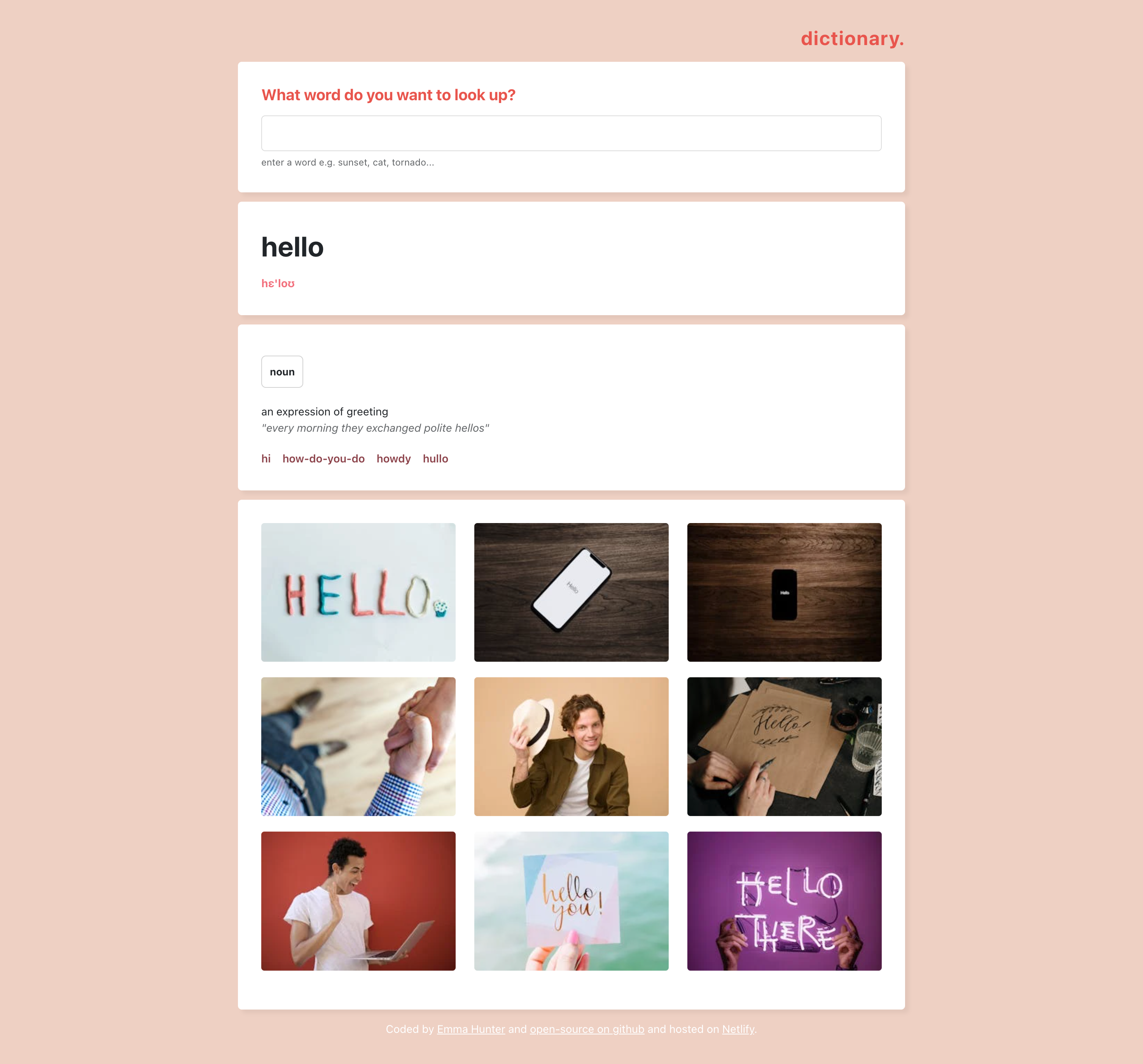 dictionary app image