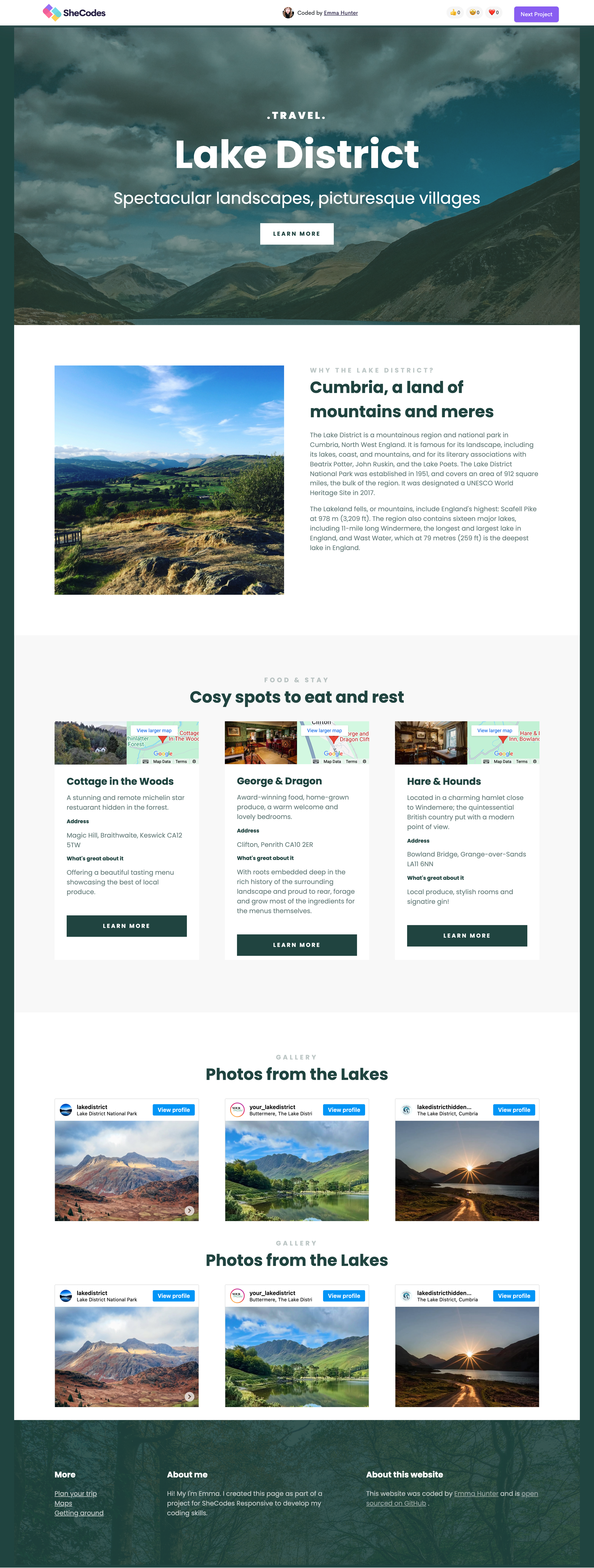 travel website image